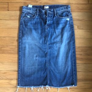 MOTHER Denim Skirt